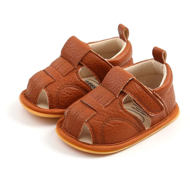 Leather Sandals for Newborns
