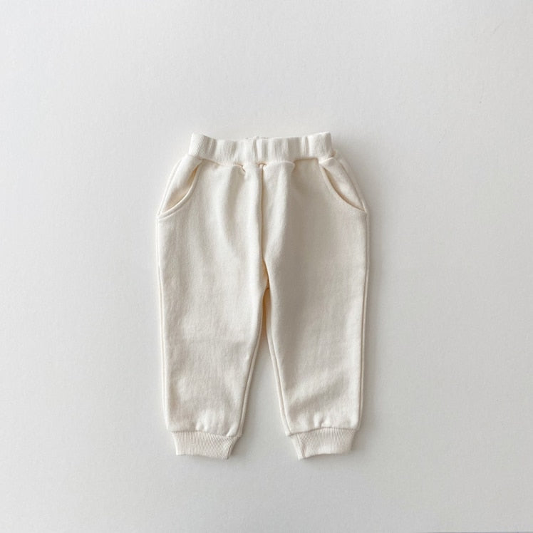 Conjunto de pantalones y sudadera para bebé